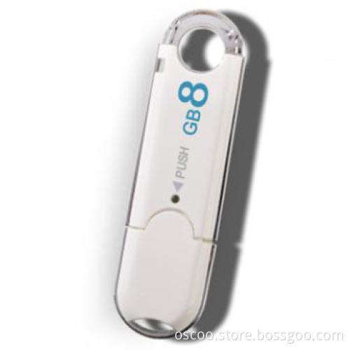 Thumb style USB flash drive
